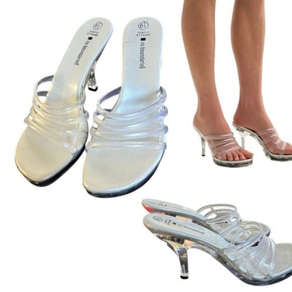 💎 INSANE GRAIL: Working Light-Up Vintage No Boundaries Jelly Heels💎 - Picture 7 of 8